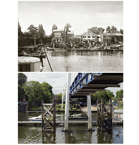  Teddington, ‘The Anglers Hotel’ (1883)